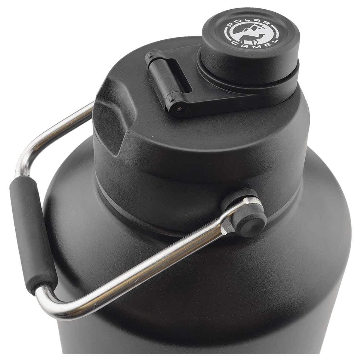 Custom Polar Camel® 128 oz Vacuum Insulated Jug with Chug Lid and Handle - Etchified-Polar Camel®-LGR644