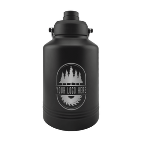 Custom Polar Camel® 128 oz Vacuum Insulated Jug with Chug Lid and Handle - Etchified-Polar Camel®-LGR644