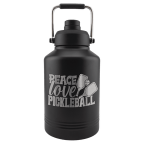 Custom Polar Camel® 128 oz Vacuum Insulated Jug with Chug Lid and Handle - Etchified-Polar Camel®-LGR644