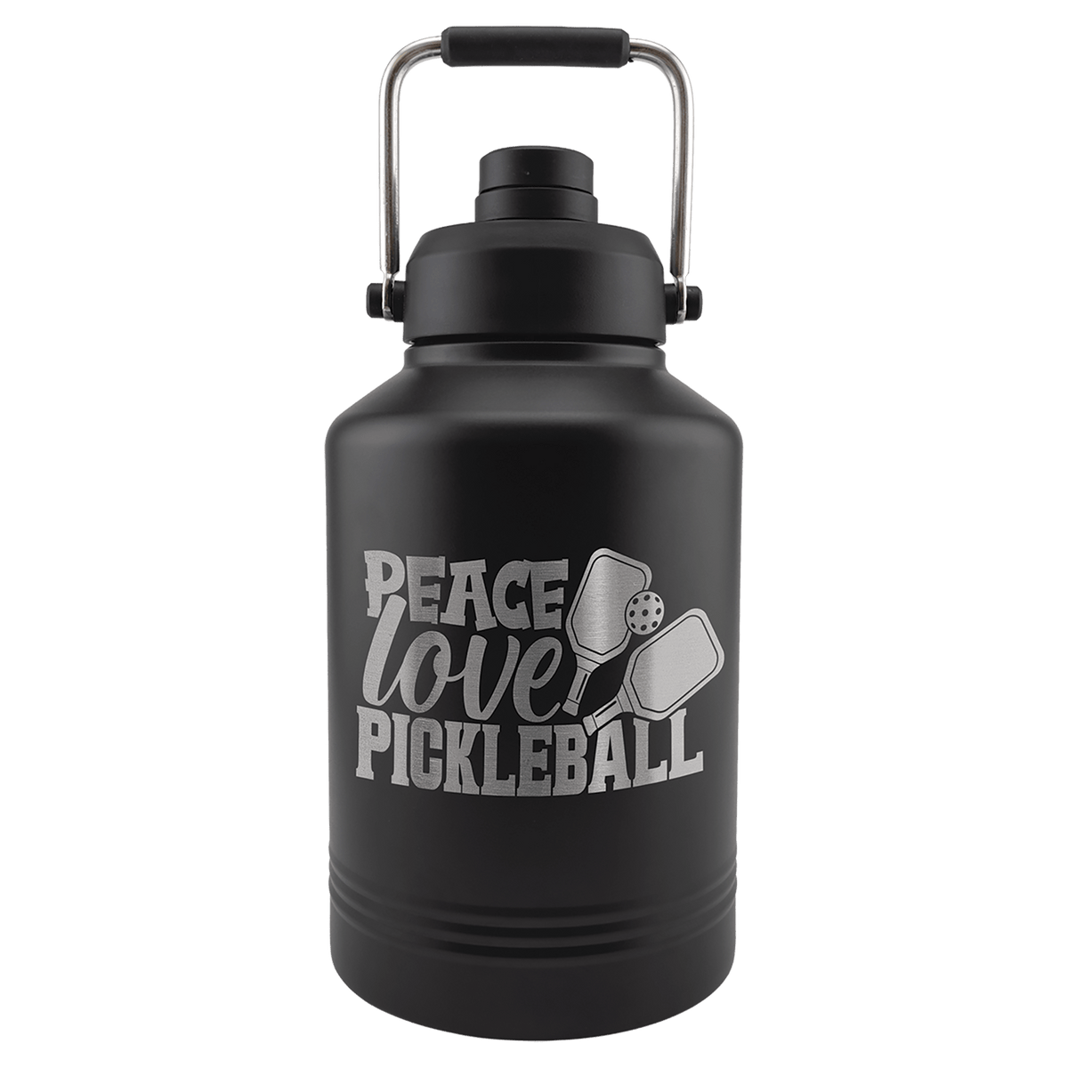Custom Polar Camel® 128 oz Vacuum Insulated Jug with Chug Lid and Handle - Etchified-Polar Camel®-LGR644