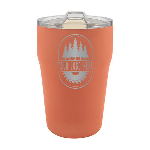 Custom Polar Camel® 13 oz Ceramic Lined Stackable Tumbler with Slider Lid - Etchified-Polar Camel®-LTM6508