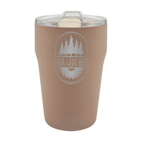 Custom Polar Camel® 13 oz Ceramic Lined Stackable Tumbler with Slider Lid - Etchified-Polar Camel®-LTM6508