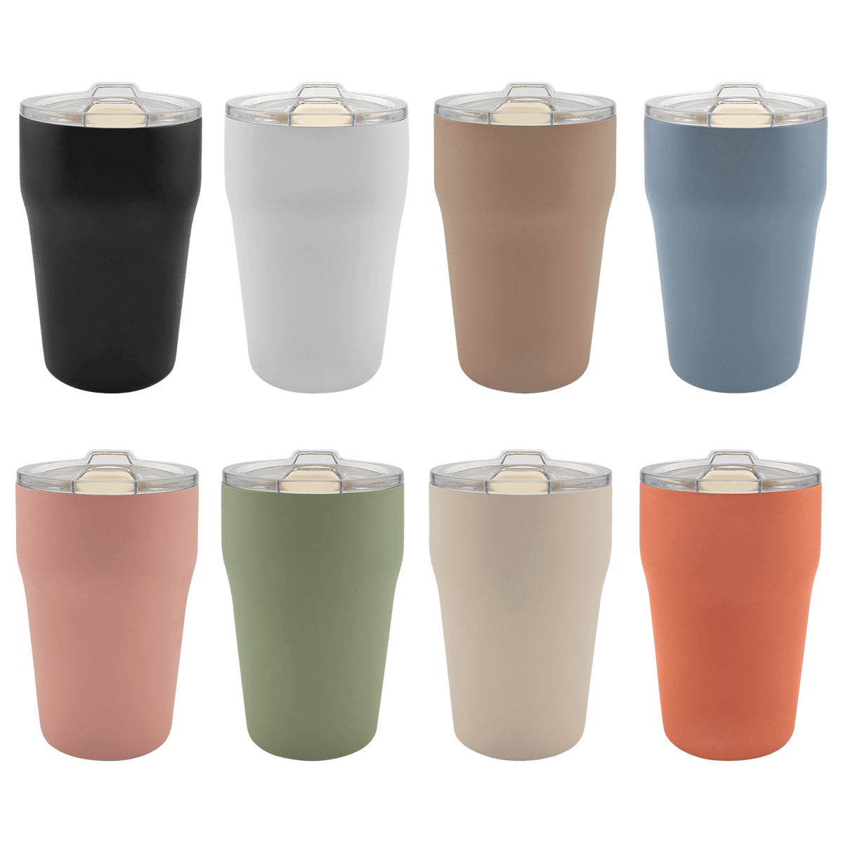 Custom Polar Camel® 13 oz Ceramic Lined Stackable Tumbler with Slider Lid - Etchified-Polar Camel®-LTM6508