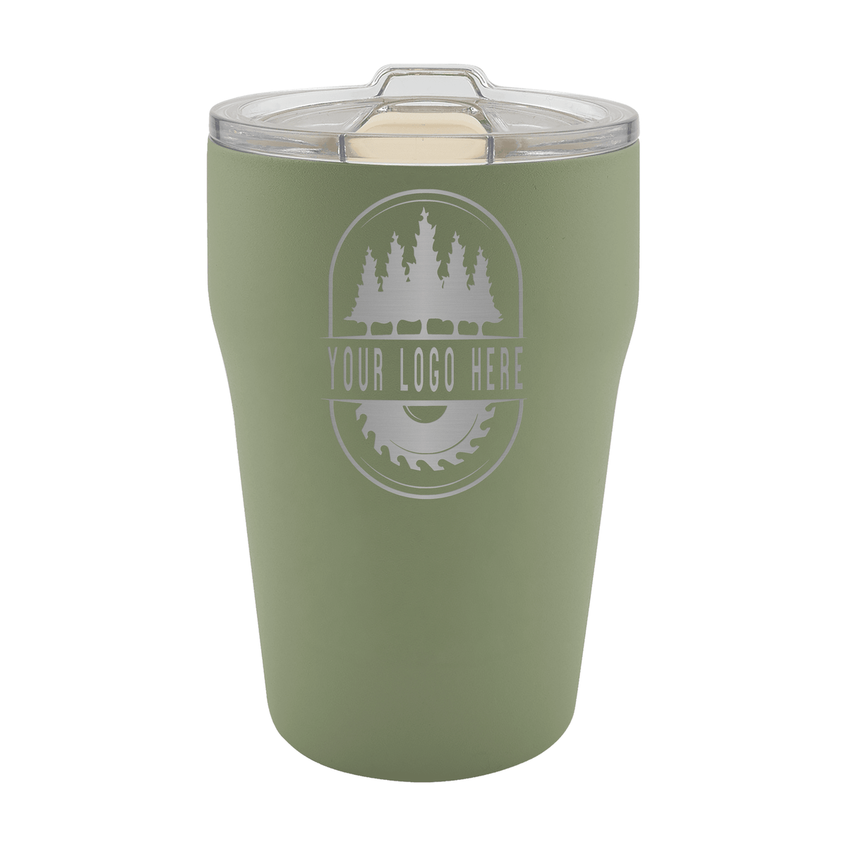 Custom Polar Camel® 13 oz Ceramic Lined Stackable Tumbler with Slider Lid - Etchified-Polar Camel®-LTM6508