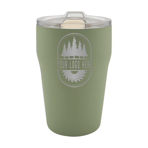 Custom Polar Camel® 13 oz Ceramic Lined Stackable Tumbler with Slider Lid - Etchified-Polar Camel®-LTM6508