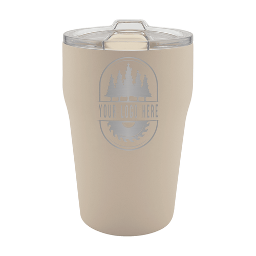 Custom Polar Camel® 13 oz Ceramic Lined Stackable Tumbler with Slider Lid - Etchified-Polar Camel®-LTM6508
