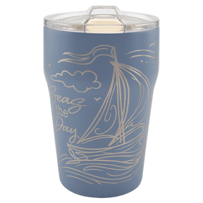 Custom Polar Camel® 13 oz Ceramic Lined Stackable Tumbler with Slider Lid - Etchified-Polar Camel®-LTM6508