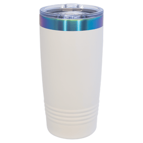 Custom Polar Camel® 20 oz Prismatic Effect ION - Plated Tumbler with Slider Lid - Etchified - Polar Camel - LTM7295