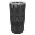 Custom Polar Camel® 20oz Ghost Black ION - Plated Tumbler with Slider Lid - Etchified - Polar Camel - LTM7280