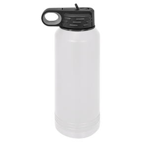 Custom Polar Camel® 32oz Ghost Black ION - Plated Water Bottle - Etchified - Polar Camel - LWB230