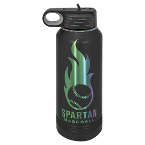 Custom Polar Camel® 32oz Prismatic Effect ION - Plated Water Bottle - Etchified - Polar Camel - LWB250