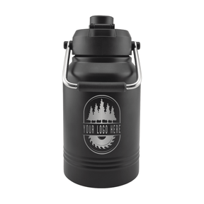 Custom Polar Camel® 64 oz Vacuum Insulated Jug with Chug Lid and Handle - Etchified-Polar Camel®-LGR643