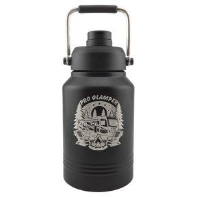 Custom Polar Camel® 64 oz Vacuum Insulated Jug with Chug Lid and Handle - Etchified-Polar Camel®-LGR643