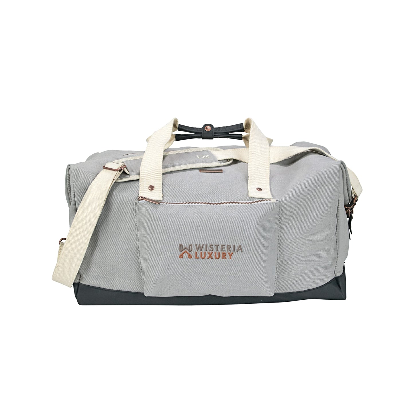 Cutter & Buck® 19" Cotton Weekender Duffel - Etchified - Etchified - 9840-50GY