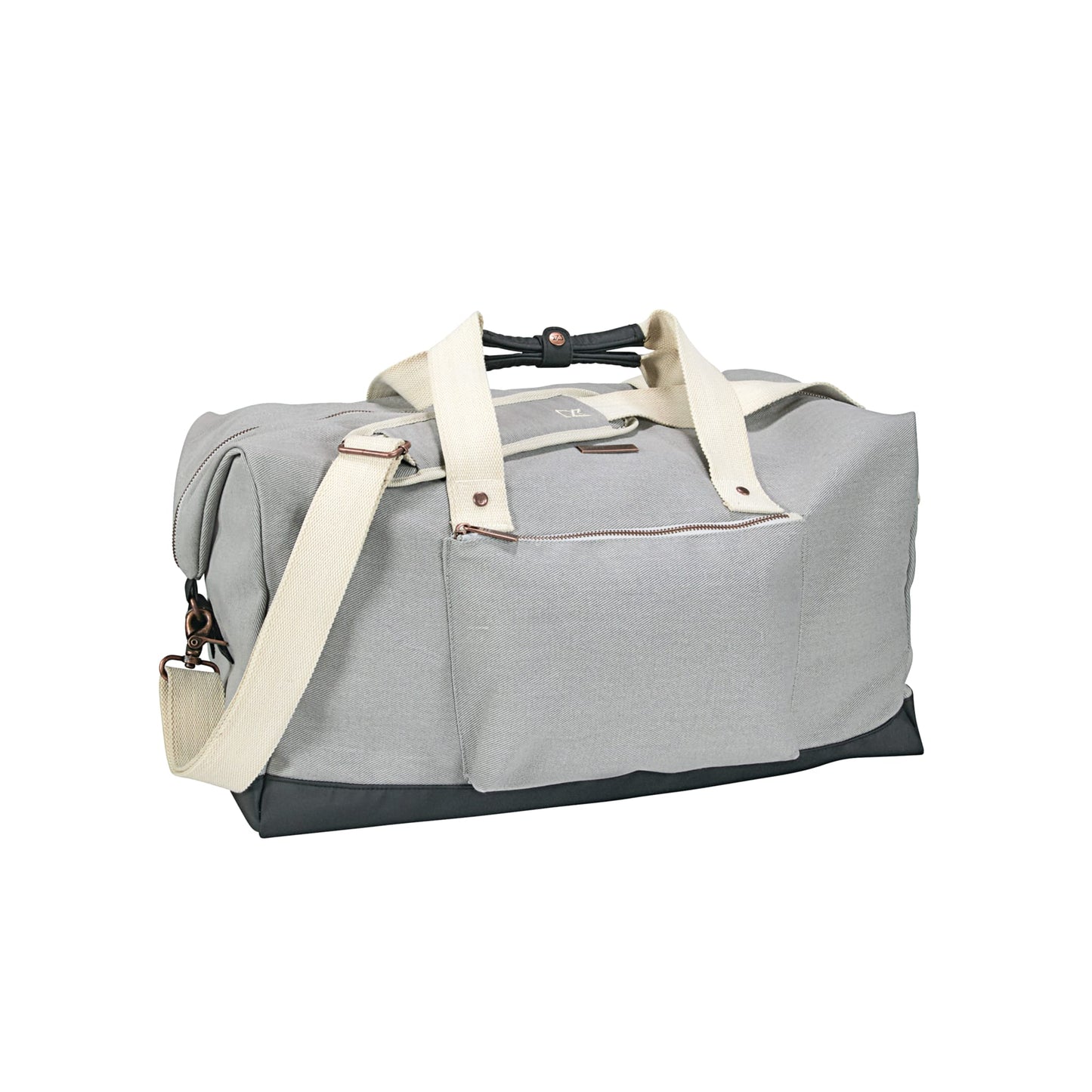 Cutter & Buck® 19" Cotton Weekender Duffel - Etchified - Etchified - 9840-50GY