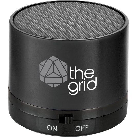 Cylinder Bluetooth Speaker - Etchified - Etchified - SM-2572BK