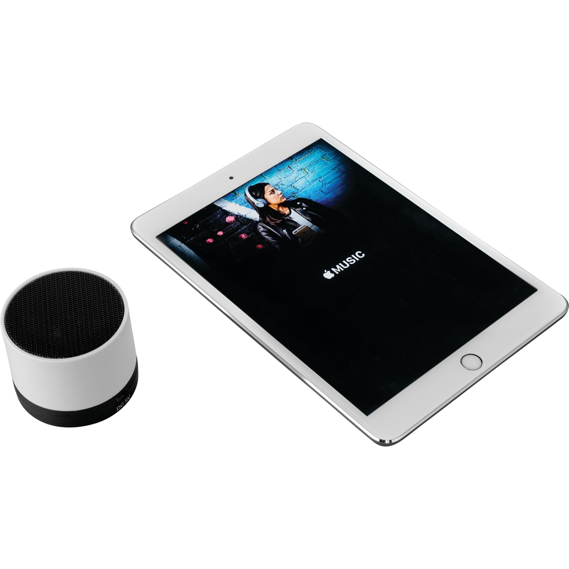 Cylinder Bluetooth Speaker - Etchified - Etchified - SM-2572WH