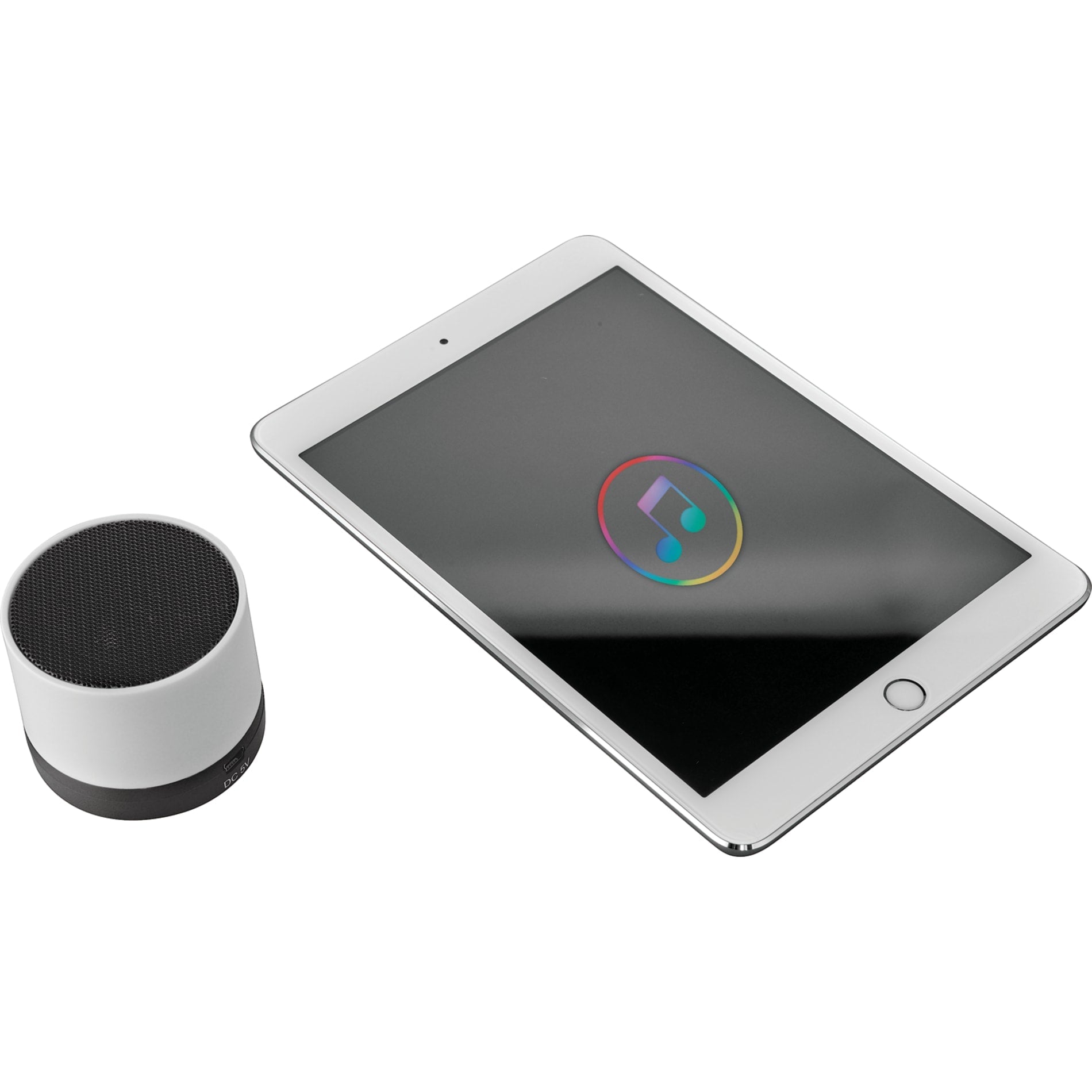 Cylinder Bluetooth Speaker - Etchified - Etchified - SM-2572WH