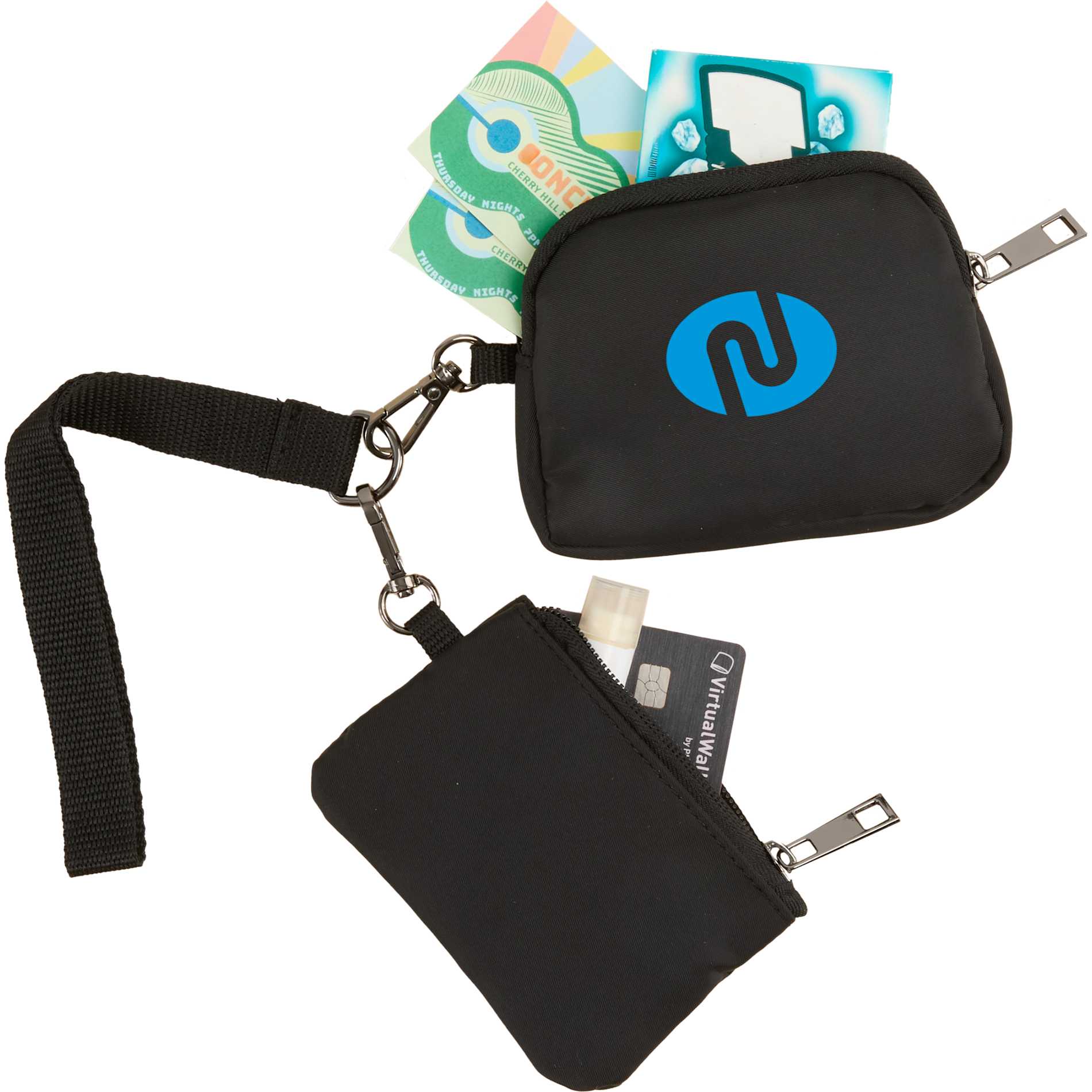 Daybreak Recycled Dual Lanyard - Etchified - PCNA (Leed's/Bullet/Trimark) - 3750-92BK