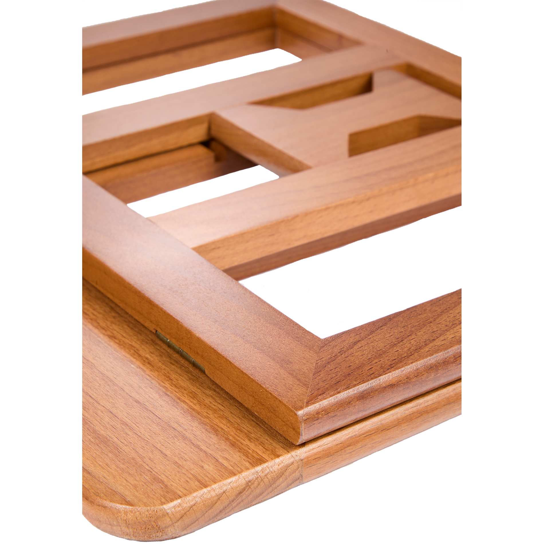 Desk Sense FSC® 100% Wood Laptop Stand - Etchified - Etchified - 7142-64WD