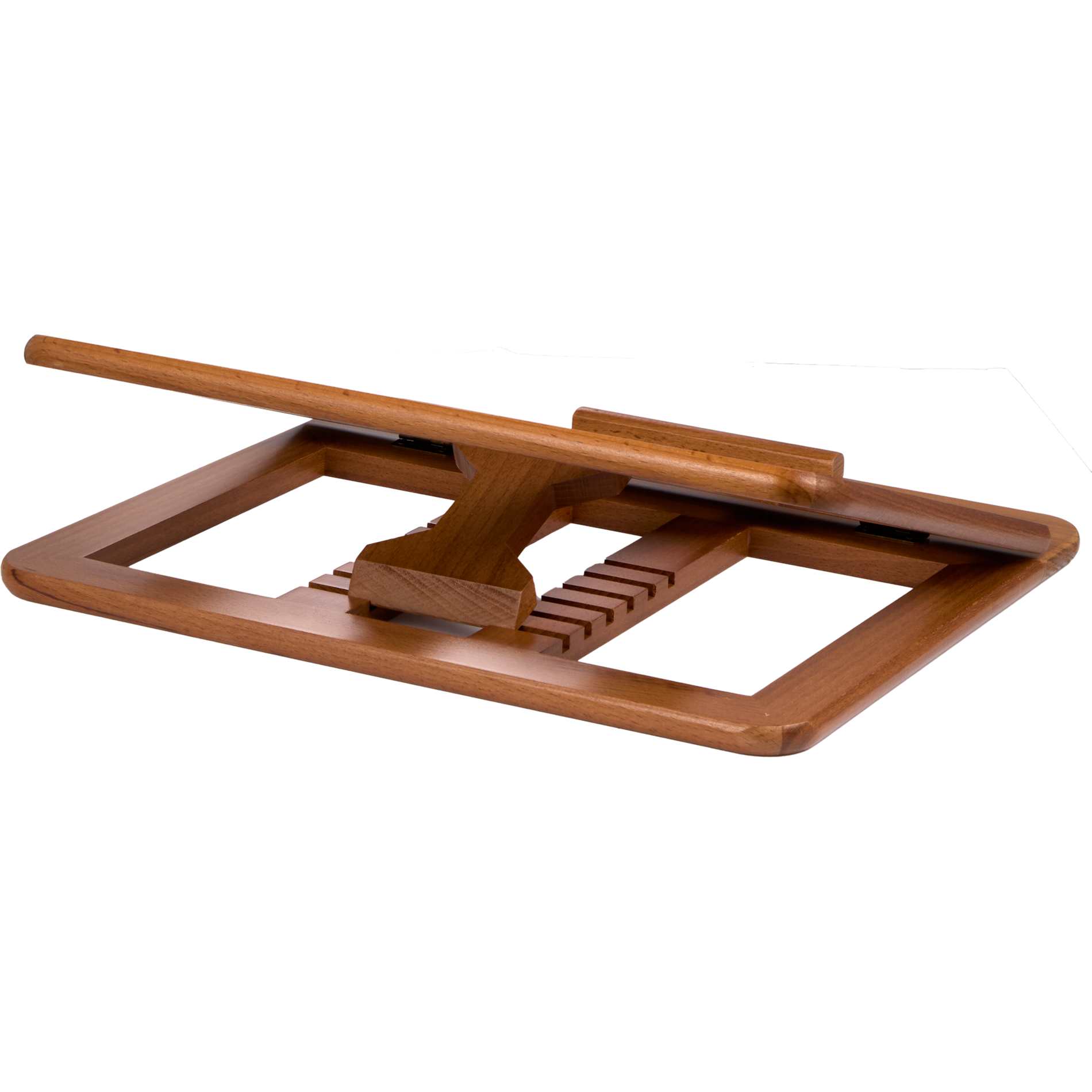 Desk Sense FSC® 100% Wood Laptop Stand - Etchified - Etchified - 7142-64WD