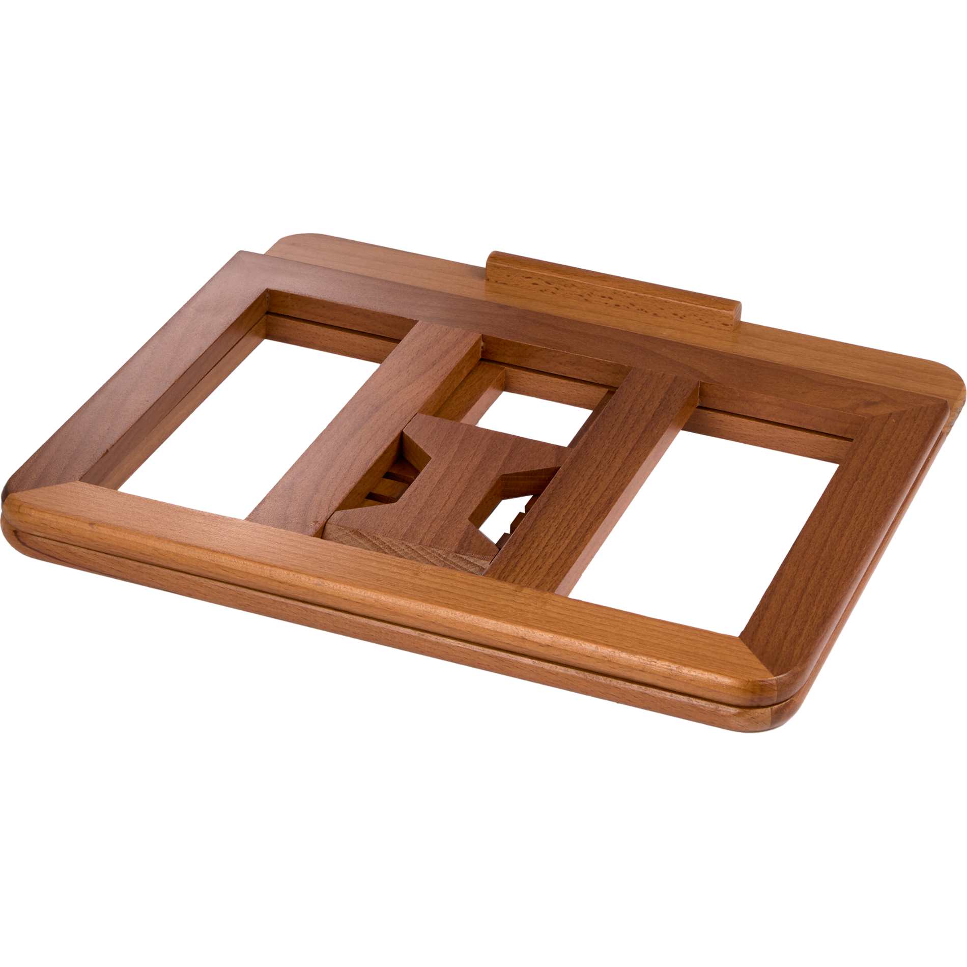 Desk Sense FSC® 100% Wood Laptop Stand - Etchified - Etchified - 7142-64WD