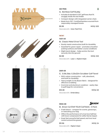 Digital Catalog - Holiday Merch Gifting Guide 2025 - Etchified - GearOne - 