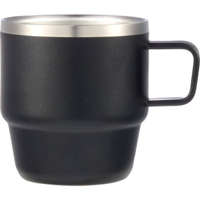 Doppio Stackable Recycled Mug Set 6oz - Etchified - GearOne - 1602-12BK