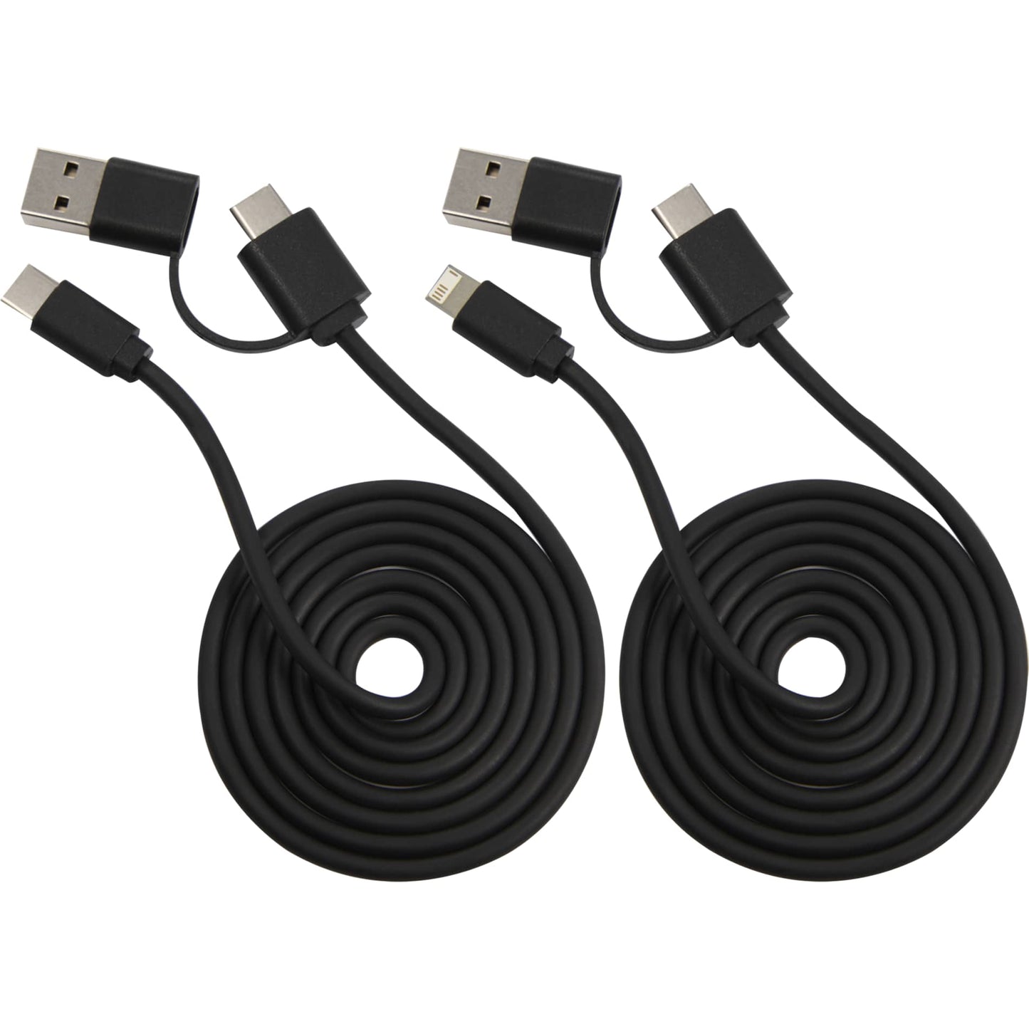 Dual Power Long Charging Cable Kit - Etchified - PCNA (Leed's/Bullet/Trimark) - 7143-77BK
