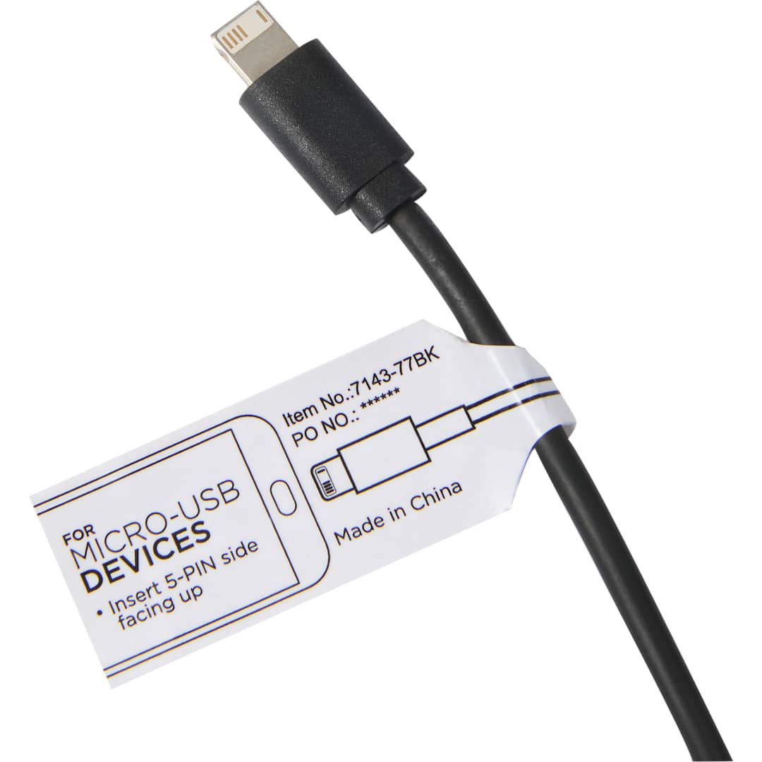 Dual Power Long Charging Cable Kit - Etchified - PCNA (Leed's/Bullet/Trimark) - 7143-77BK