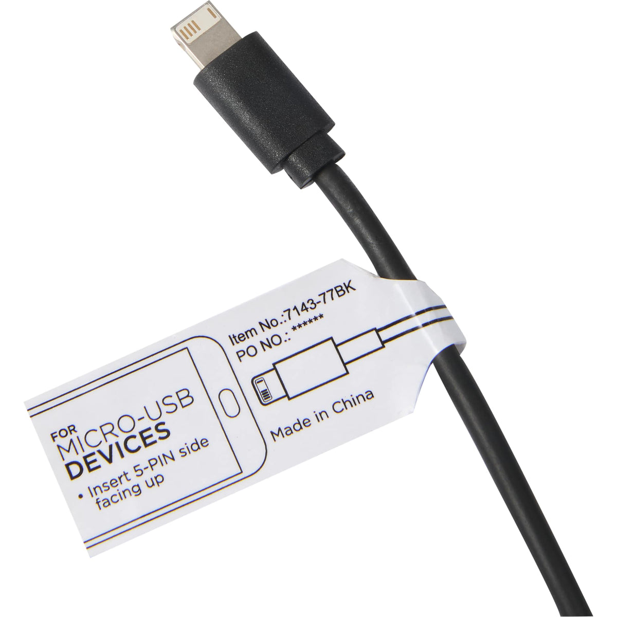 Dual Power Long Charging Cable Kit - Etchified - PCNA (Leed's/Bullet/Trimark) - 7143-77BK