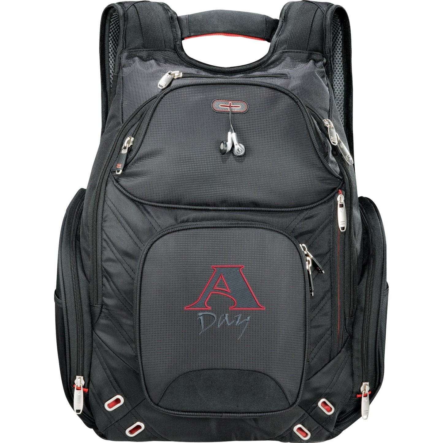 elleven™ Amped TSA 17" Computer Backpack - Etchified - Etchified - 0011-99BK