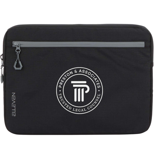Elleven Recycled 15" Laptop Sleeve - Etchified - Etchified - 1111-14BK