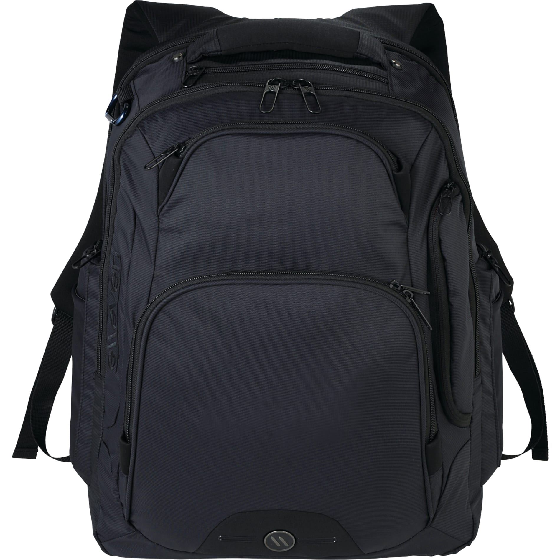 elleven™ Rutter TSA 17" Computer Backpack - Etchified - Etchified - 0011-47BK