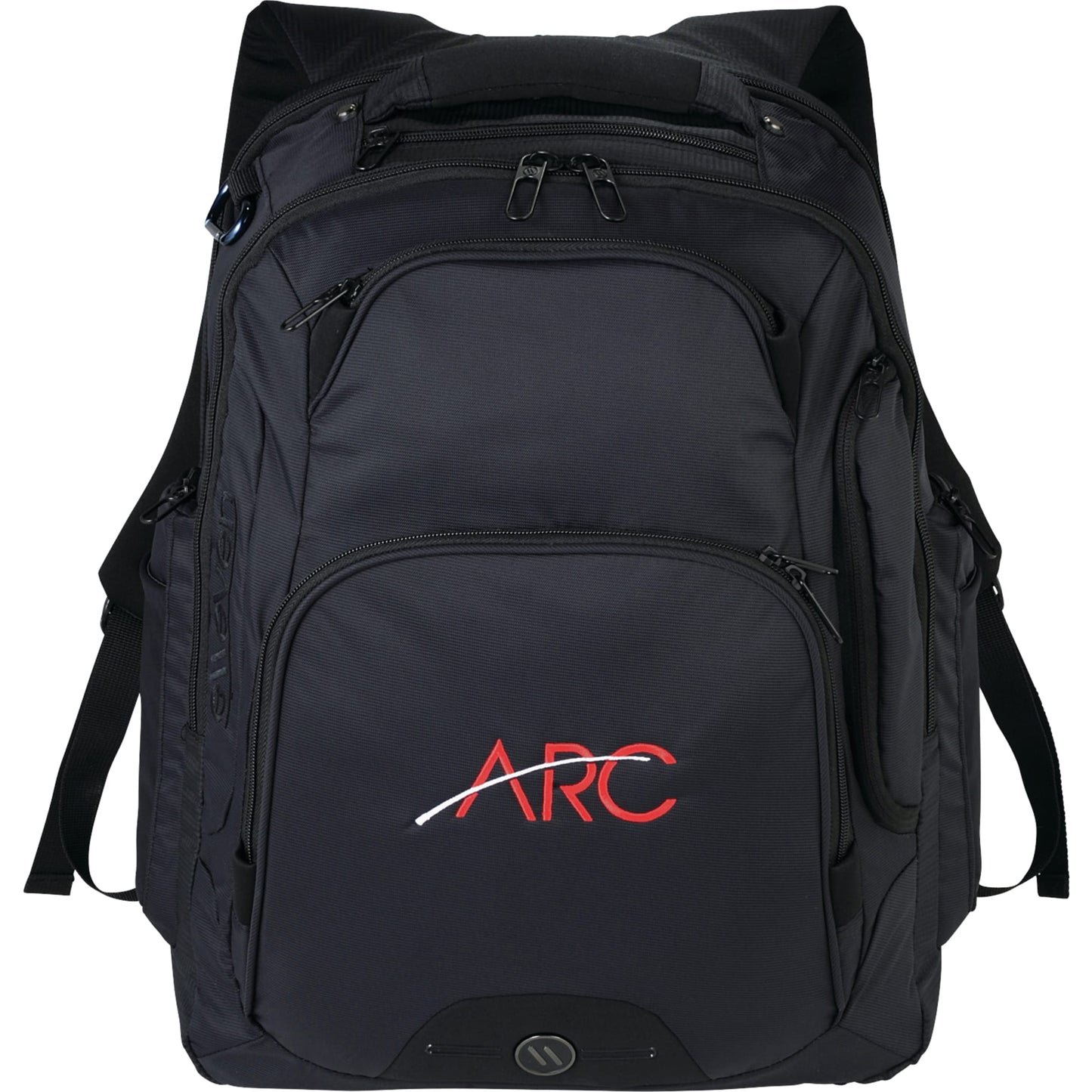 elleven™ Rutter TSA 17" Computer Backpack - Etchified - Etchified - 0011-47BK