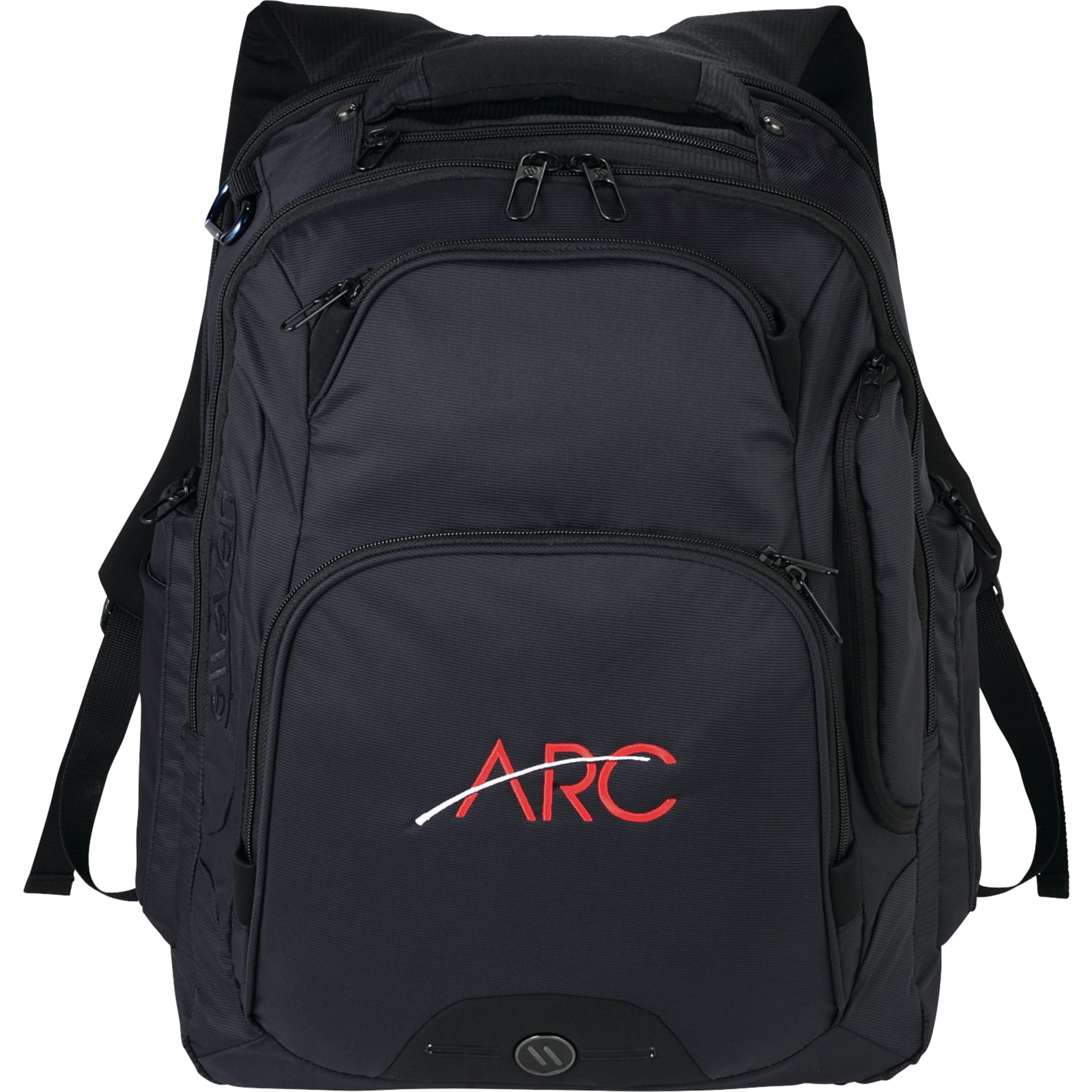 elleven™ Rutter TSA 17" Computer Backpack - Etchified - Etchified - 0011-47BK
