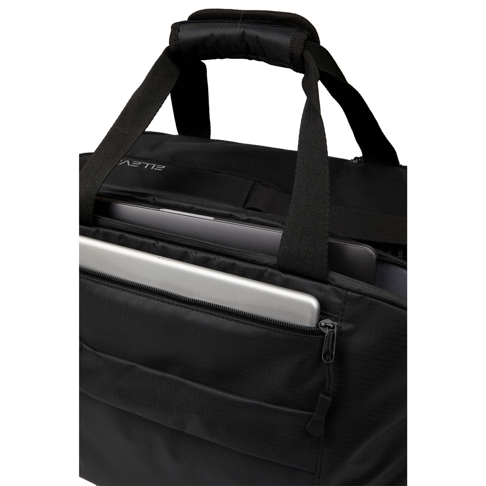 Elleven Zenith 18" Recycled Duffle Bag - Etchified - Etchified - 1111-15BK