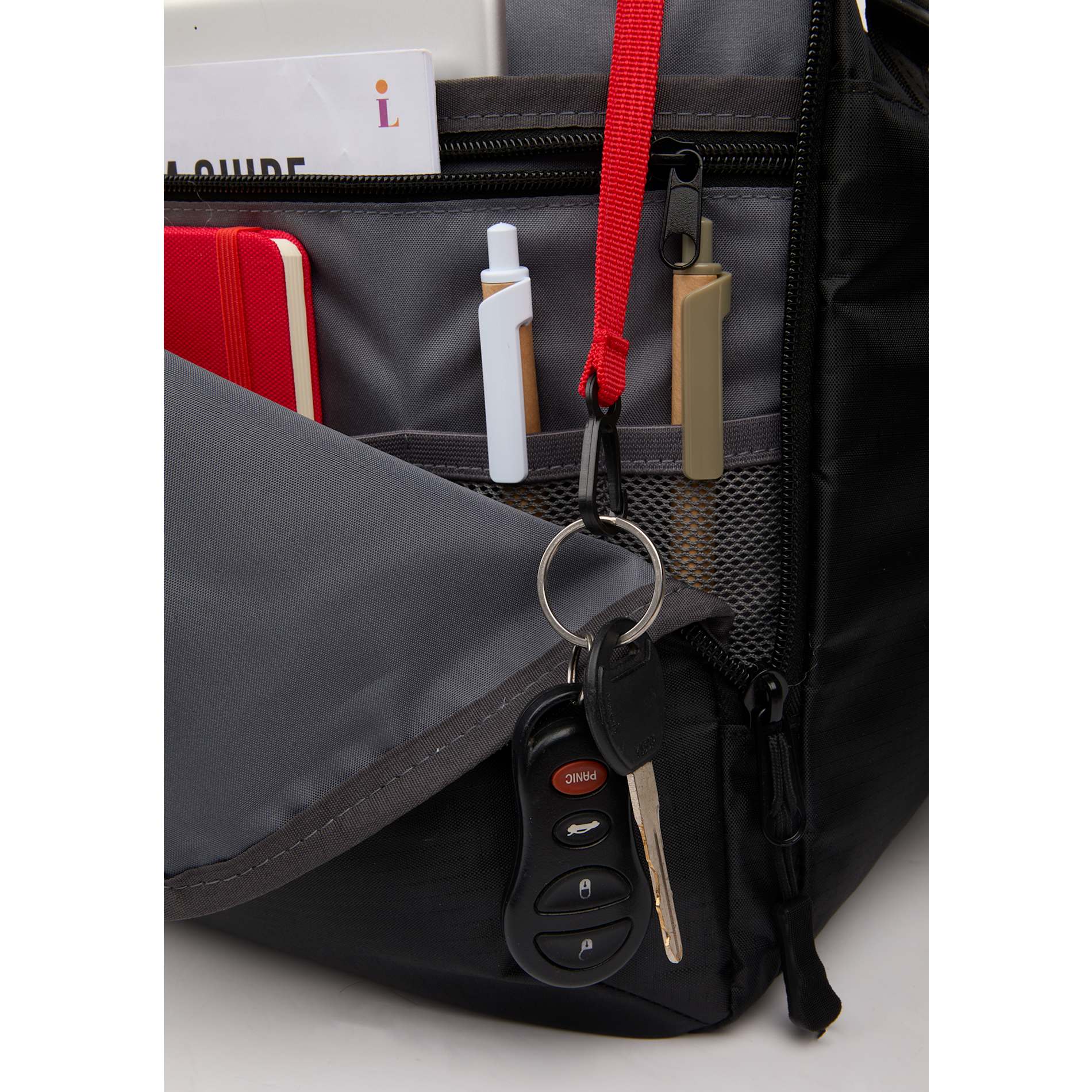 Elleven Zenith 18" Recycled Duffle Bag - Etchified - Etchified - 1111-15BK
