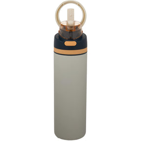 Elvin 28oz Recycled Stainless Flip Straw Bottle - Etchified - Etchified - SM-6965GR
