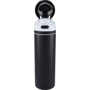 Elvin 28oz Recycled Stainless Flip Straw Bottle - Etchified - Etchified - SM-6965GR