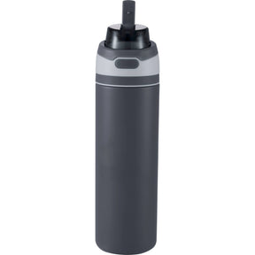 Elvin 28oz Recycled Stainless Flip Straw Bottle - Etchified - Etchified - SM-6965GR