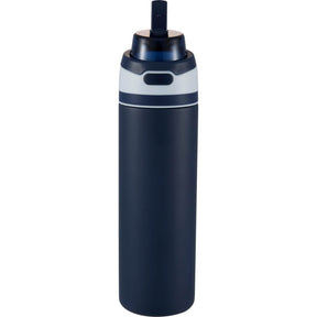 Elvin 28oz Recycled Stainless Flip Straw Bottle - Etchified - Etchified - SM-6965GR