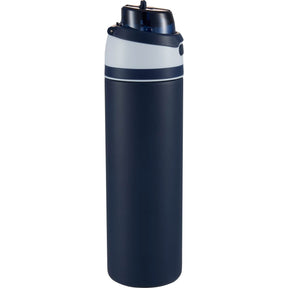 Elvin 28oz Recycled Stainless Flip Straw Bottle - Etchified - Etchified - SM-6965GR