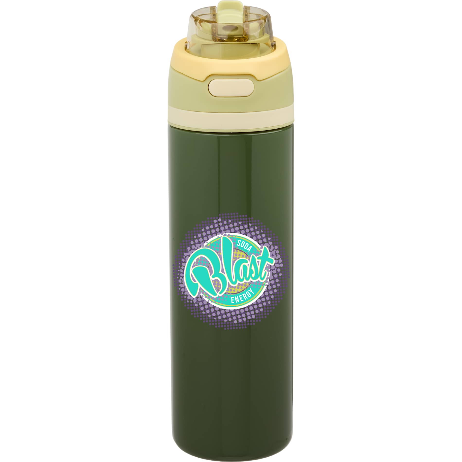Elvin 28oz Recycled Stainless Flip Straw Bottle - Etchified - Etchified - SM-6965GR