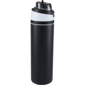 Elvin 28oz Recycled Stainless Flip Straw Bottle - Etchified - Etchified - SM-6965GR