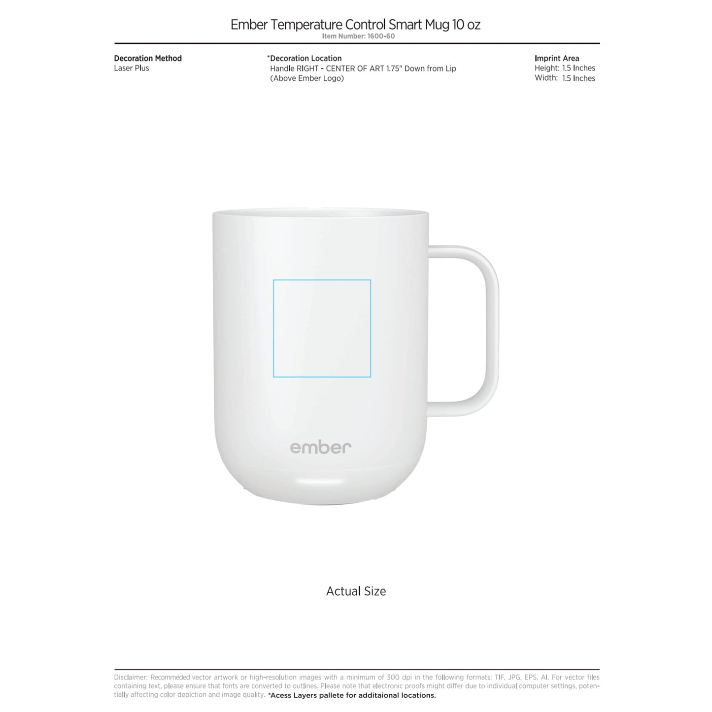 Ember Mug² 10 oz - Etchified - Etchified - 1600-60WH