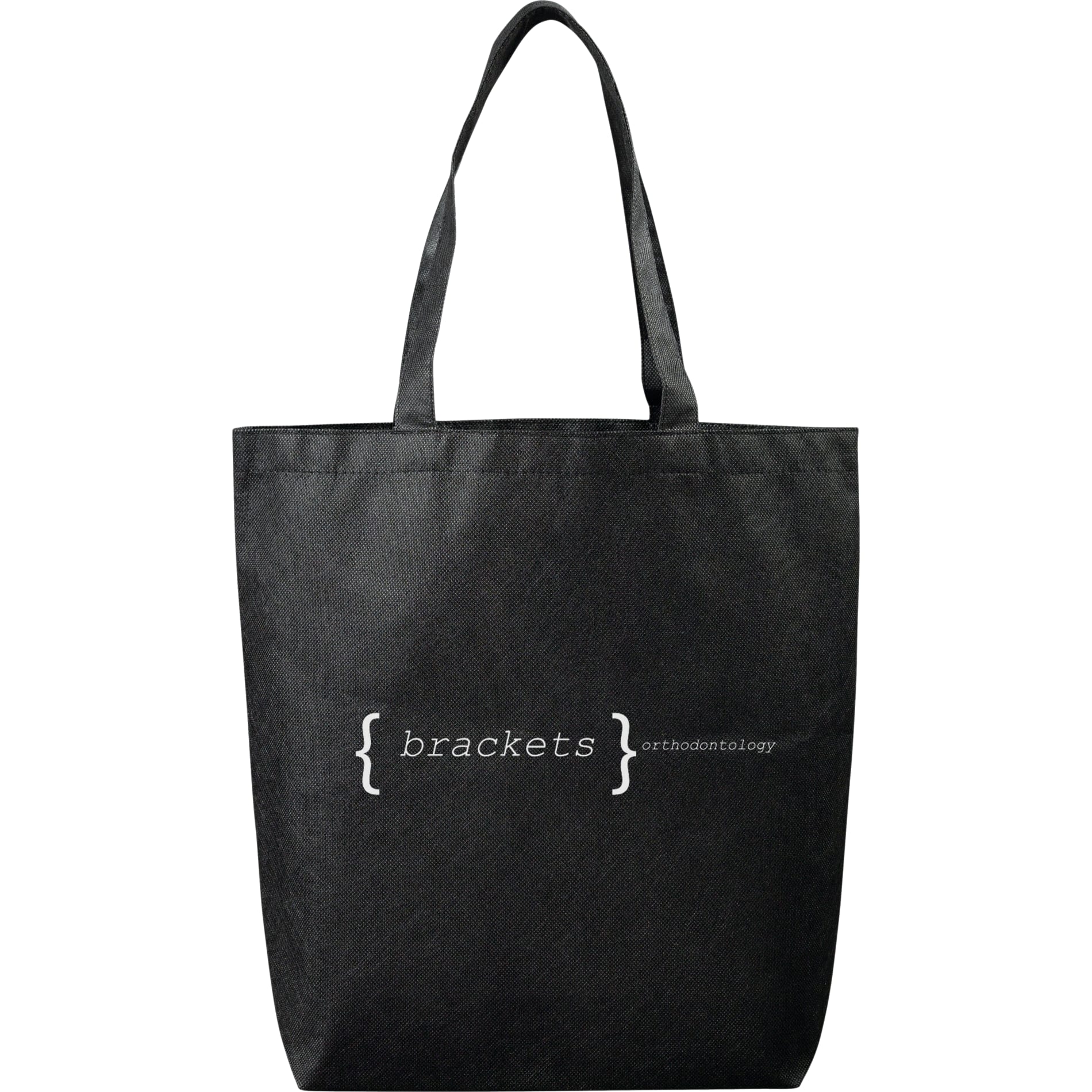 Eros Non - Woven Shopper Tote - Etchified - Etchified - SM-7329BK