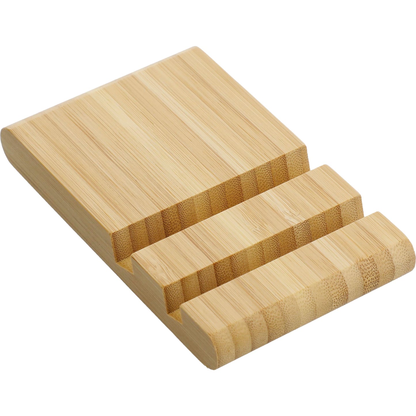 Estand Bamboo Phone and Tablet Stand - Etchified - GearOne - 7143-60NT