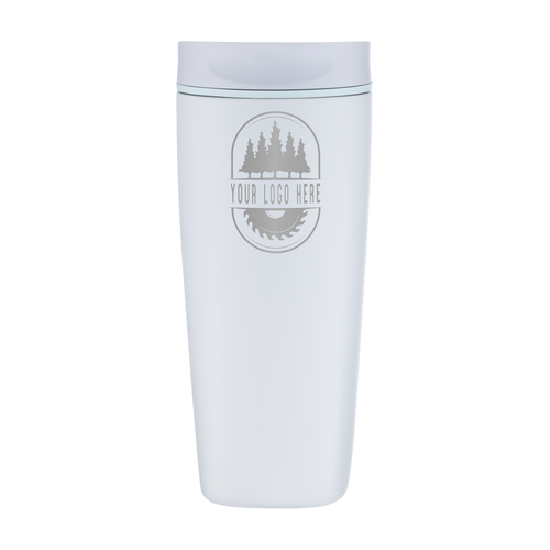 Custom Owala SmoothSip Slider 20oz with Laser Engraving - open air, engraved logo, front