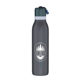 Custom Owala FreeSip Twist 24oz with Laser Engraving - off the grid, engraved logo, back